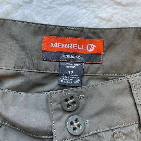 Merrell Selectwick Athletic Tan Long Short - Women’s 12 - Picture 4 of 6